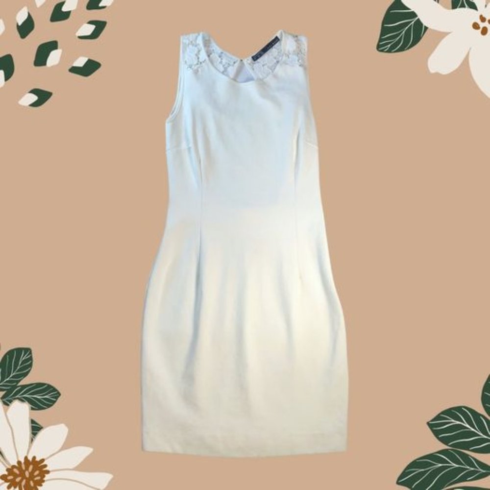 Zara White Dress - Size XS